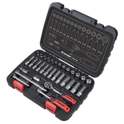 Sealey Premier Lock-On Socket Set 1/4" Drive 32 Piece