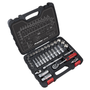 Sealey Premier Socket Set 3/8"Sq Drive 34 Piece
