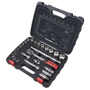Sealey Premier Socket Set 1/2" Drive 26 Piece with Ratchet & Extension Bars