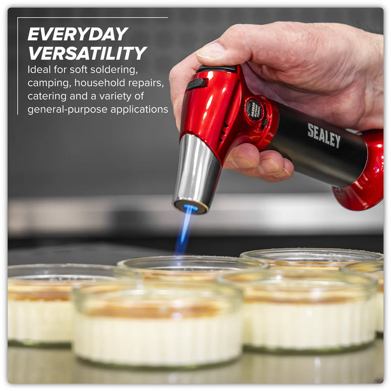 Sealey Refillable Butane Heating Torch AK2936 1300°C