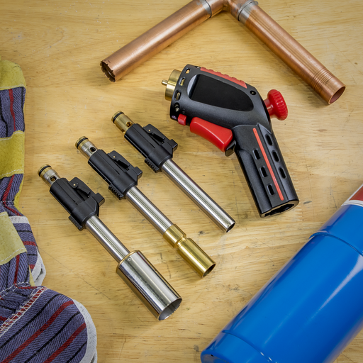 Sealey Premier 3-In-1 Propane Torch Set AK2958 - Interchangeable Tips
