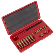 Sealey Re-Threader Kit 15 Piece - Taps & Dies for Thread Restoration
