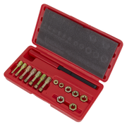 Sealey Re-Threader Kit 15 Piece - Taps & Dies for Thread Restoration