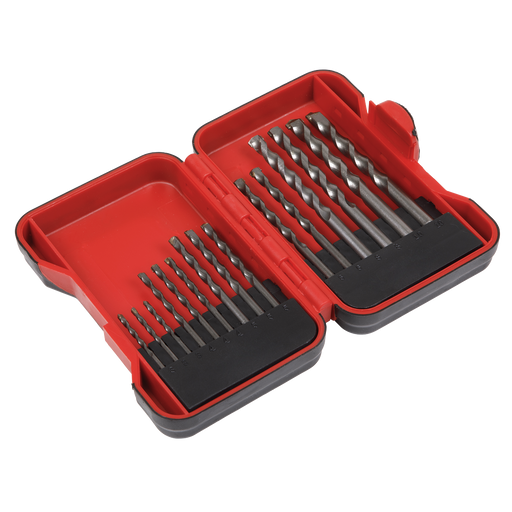 Sealey Masonry Drill Bit Set 15 Piece AK3715M 0.43kg