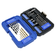Sealey Drill & Bit Accessory Set 35 Piece AK3735