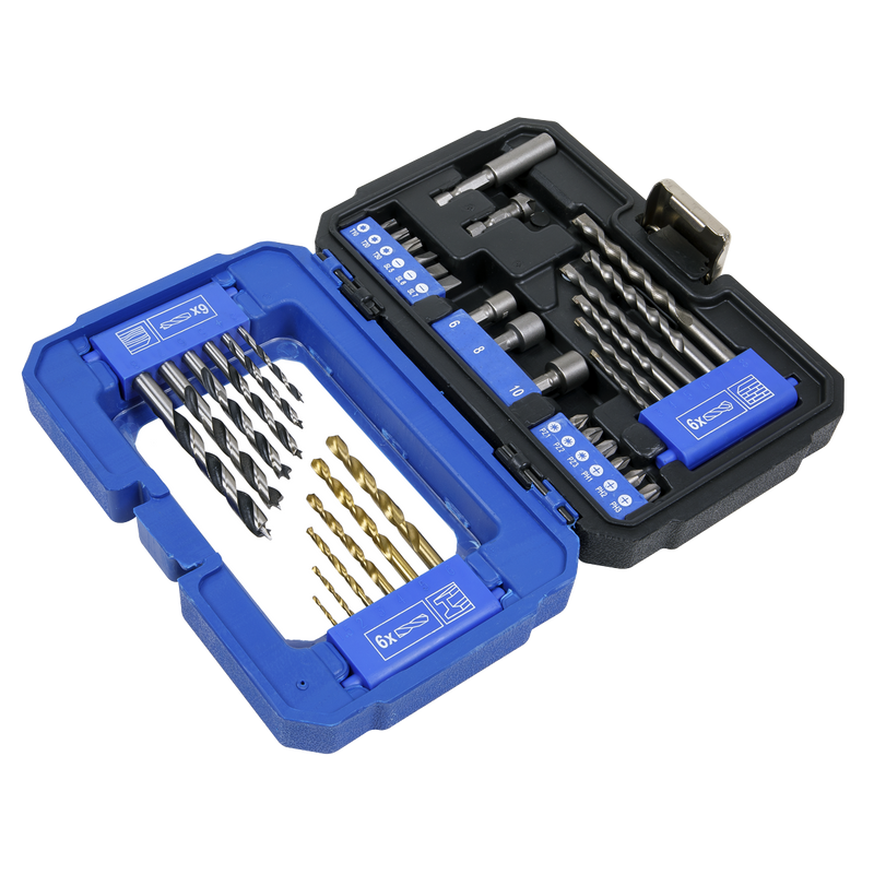Sealey Drill & Bit Accessory Set 35 Piece AK3735