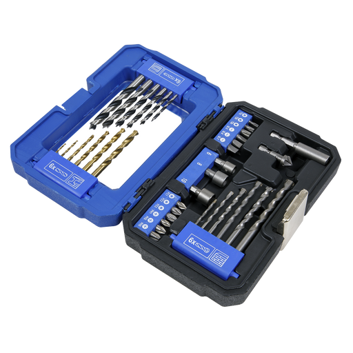 Sealey Drill & Bit Accessory Set 35 Piece AK3735