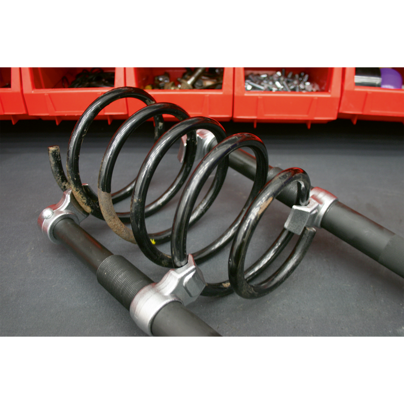 Sealey Heavy-Duty Coil Spring Compressor Set 2500kg 2 Piece