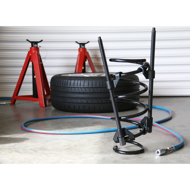 Sealey Long Reach Coil Spring Compressor 1100kg 2 Piece