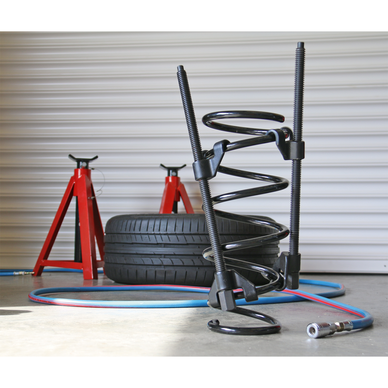 Sealey Long Reach Coil Spring Compressor 1100kg 2 Piece