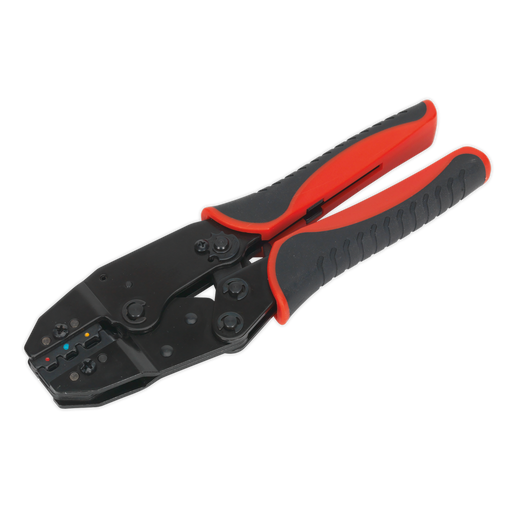 Sealey Ratchet Crimping Tool AK385 220mm for Insulated Terminals
