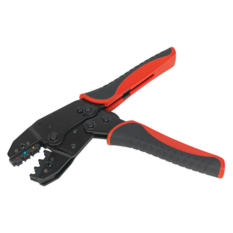 Sealey Ratchet Crimping Tool AK385 220mm for Insulated Terminals