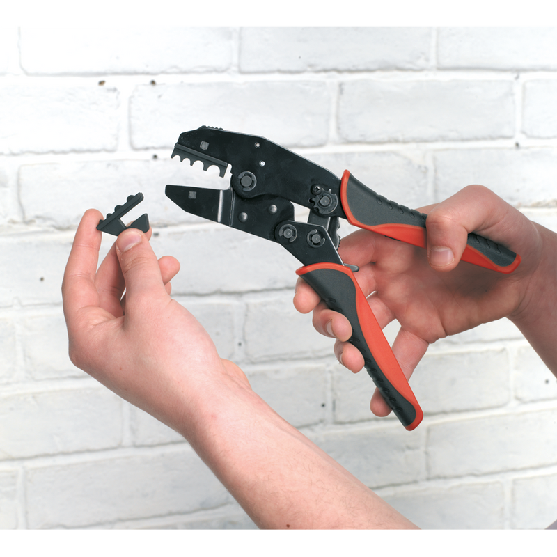 Sealey Ratchet Crimping Tool AK3857 220mm