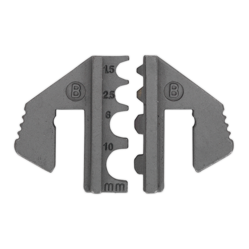 Sealey Non-Insulated Terminal Crimping Jaws AK3858/B 1.5-10mm²