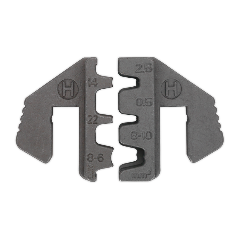 Sealey Open Barrel & D-Sub Crimping Jaws AK3858/H 0.07kg