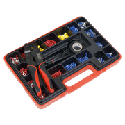 Sealey Ratchet Crimping Tool Kit AK386 552 Piece