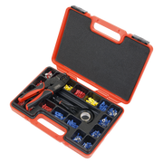 Sealey Ratchet Crimping Tool Kit AK386 552 Piece