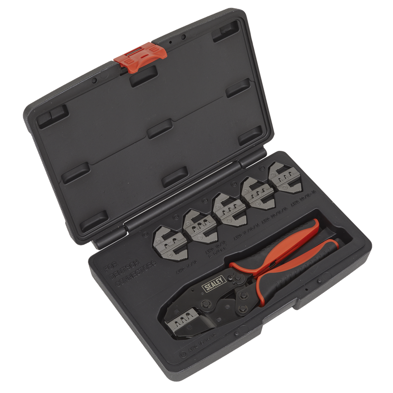 Sealey Deutsch Connector Plier Set 7 Piece