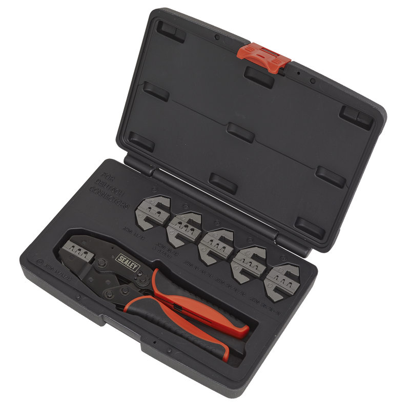 Sealey Deutsch Connector Plier Set 7 Piece