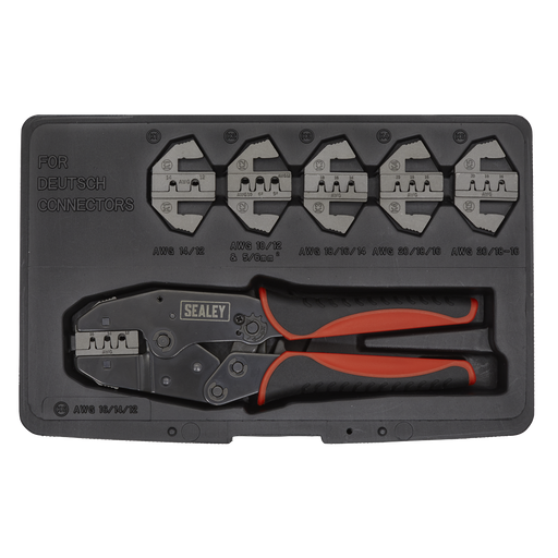 Sealey Deutsch Connector Plier Set 7 Piece