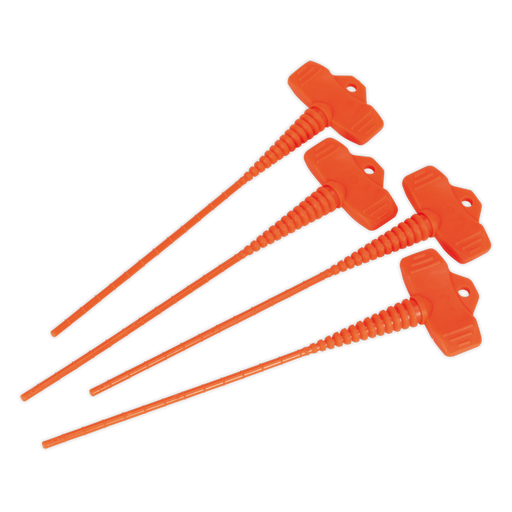 Sealey Applicator Nozzle Stopper Pack of 4