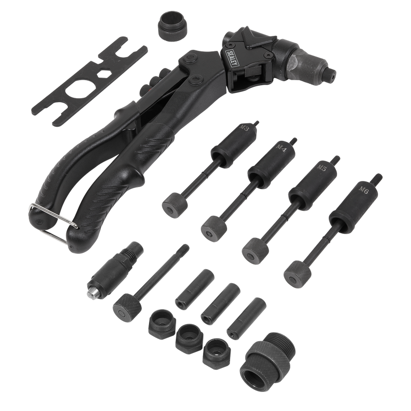 Sealey Blind Nut & Stud Riveting Kit AK396, 1.9kg