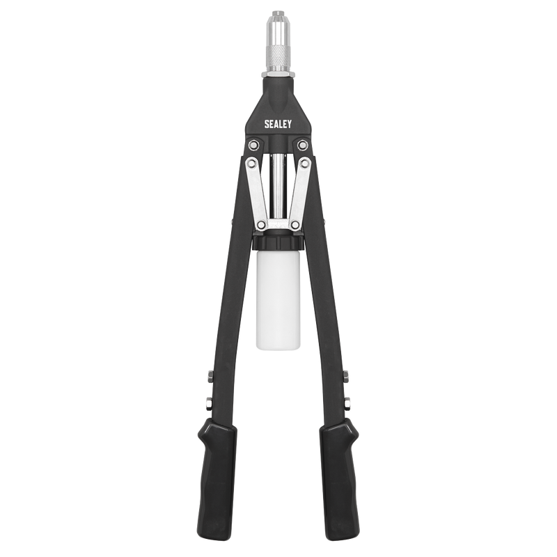 Sealey Heavy-Duty Long-Arm Riveter 540mm with Collection Bowl