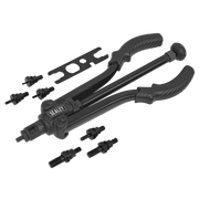 Sealey Medium-Arm Quick Release Threaded Nut Riveter 345mm