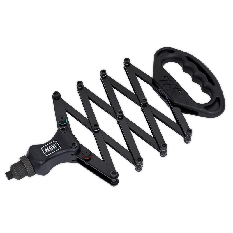 Sealey Lazy Tongs Riveter 790mm with 5 Nozzles