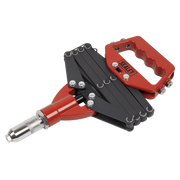 Sealey Lazy Tongs Riveter 800mm with 5 Interchangeable Nozzles