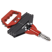 Sealey Lazy Tongs Riveter 800mm with 5 Interchangeable Nozzles