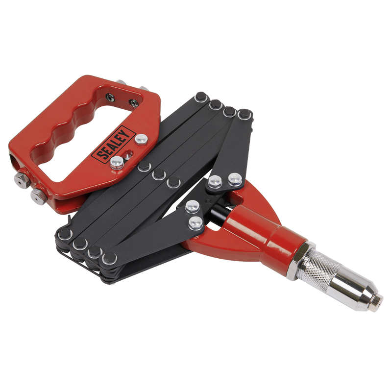 Sealey Lazy Tongs Riveter 800mm with 5 Interchangeable Nozzles