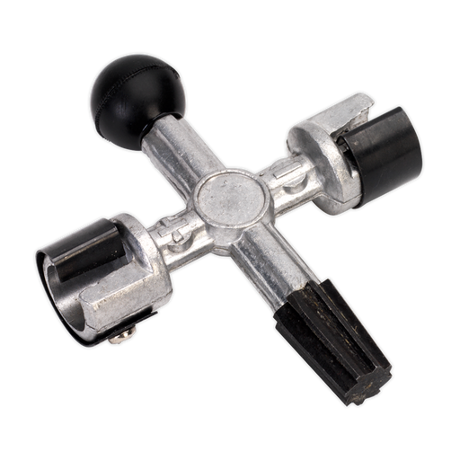 Sealey AK418 4-Way Battery Cleaner 125mm Tool