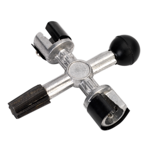 Sealey AK418 4-Way Battery Cleaner 125mm Tool