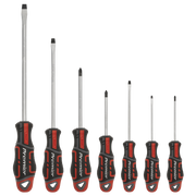 Sealey Premier Screwdriver Set 7 Piece - Red, Model AK4321
