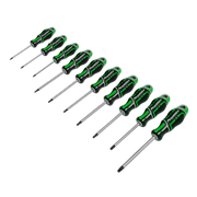 Sealey Premier Screwdriver Set 10 Piece TRX-Star* Hi-Vis Green AK4324HV