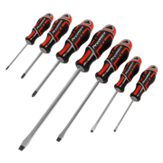 Sealey Premier Screwdriver Set 7 Piece - Red, Model AK4325