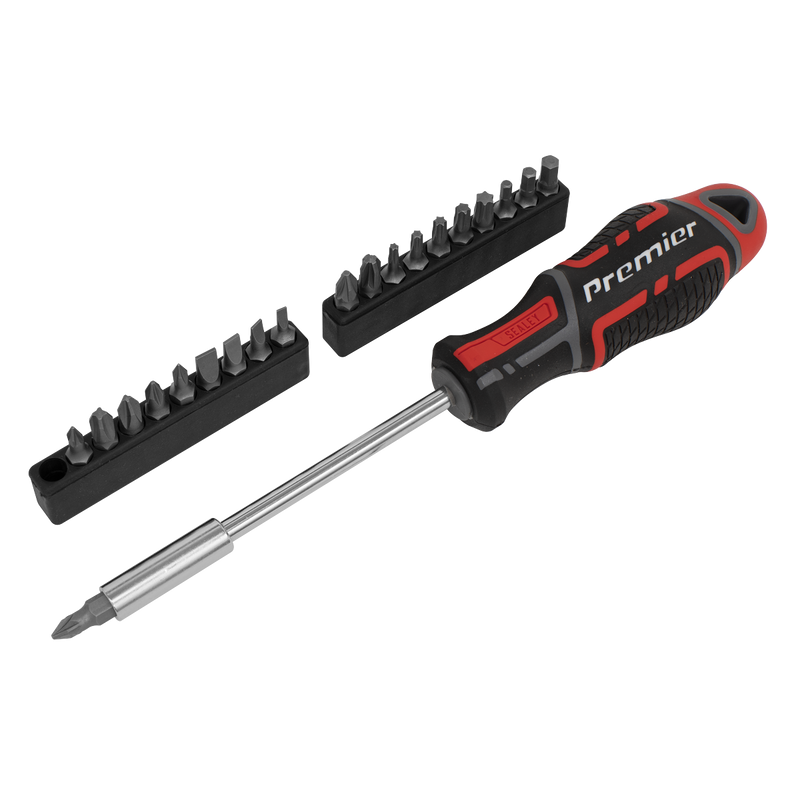 Sealey Premier Screwdriver & Bit Set 21 Piece AK4329 Chrome Vanadium