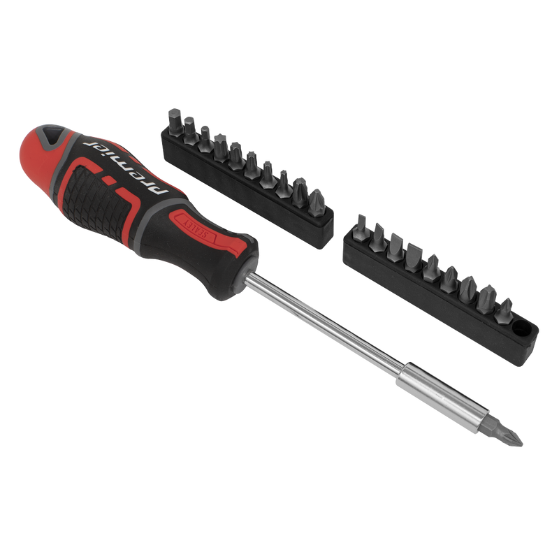 Sealey Premier Screwdriver & Bit Set 21 Piece AK4329 Chrome Vanadium