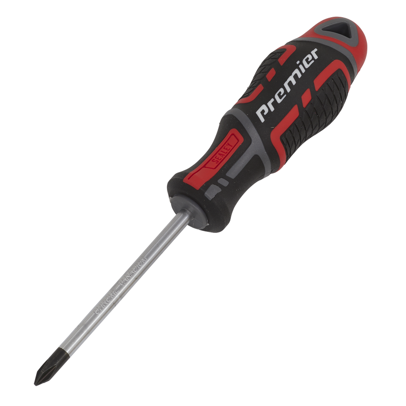 Sealey Premier Phillips Screwdriver #1 x 75mm - Ergonomic Grip