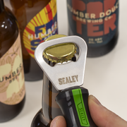 Sealey Premier Bottle Opener GripMAX® 145mm Hi-Vis Green