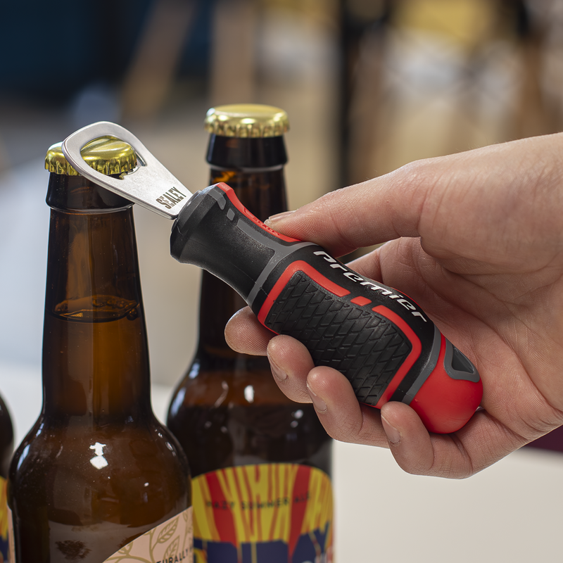 Sealey Premier Bottle Opener GripMAX® 145mm Ergonomic Design