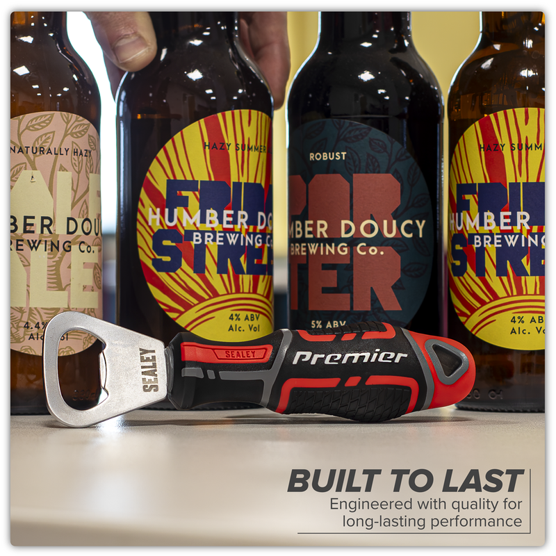 Sealey Premier Bottle Opener GripMAX® 145mm Ergonomic Design