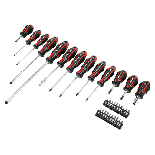 Sealey Premier Screwdriver & Bit Set 33 Piece AK4370 Chrome Vanadium Steel