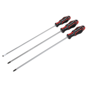 Sealey Premier Screwdriver Set 3 Piece 300mm GripMAX®