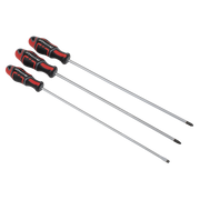 Sealey Premier Screwdriver Set 3 Piece 300mm GripMAX®