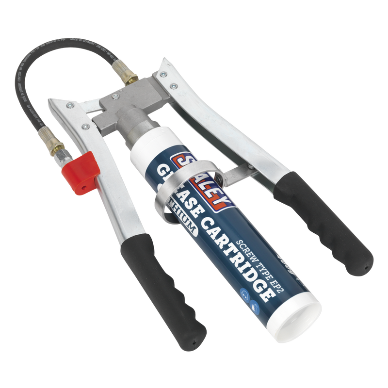 Sealey Double Lever Grease Gun AK4403 7500psi Delivery Pressure