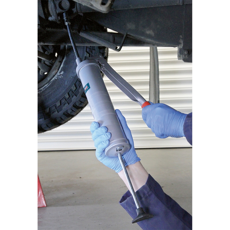 Sealey 3-Way Fill Manual Grease Gun 500cm³ Capacity