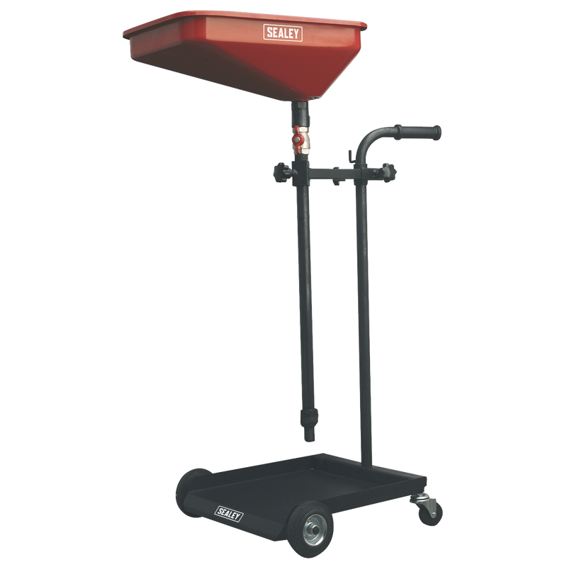 Sealey Waste Oil Drain Collector AK449D 1740mm Height