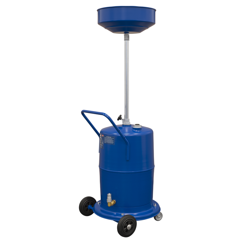 Sealey Pump-Away Mobile Oil Drainer 75L AK450DX